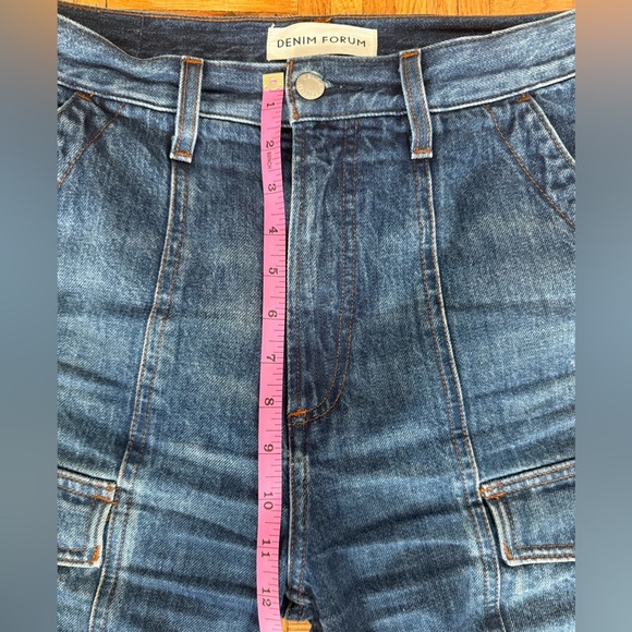 Denim Forum Aritizia The '90s Lo-Rise Cargo Slim Denim Jean - Picture 11 of 11